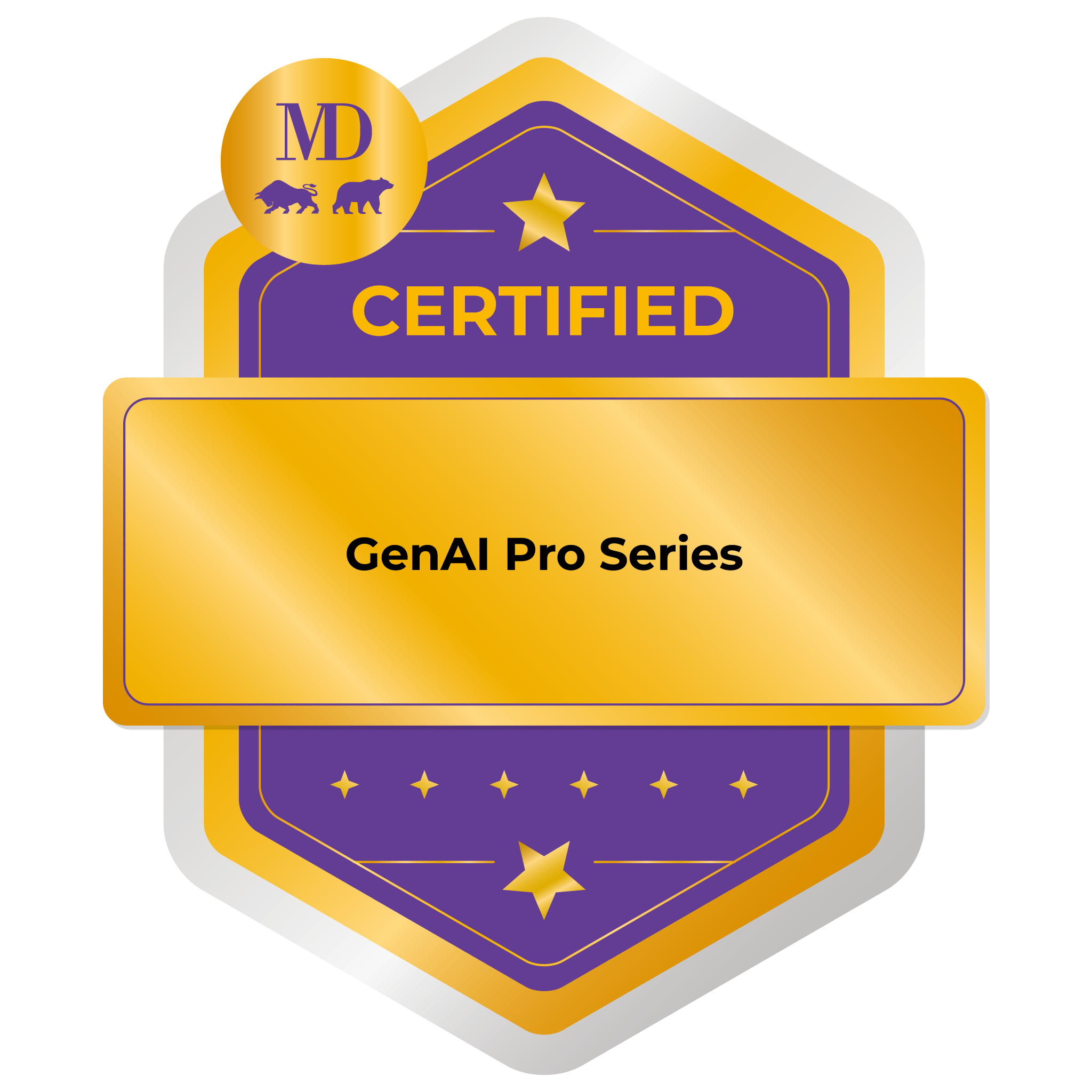 GenAI Pro Series certified badge